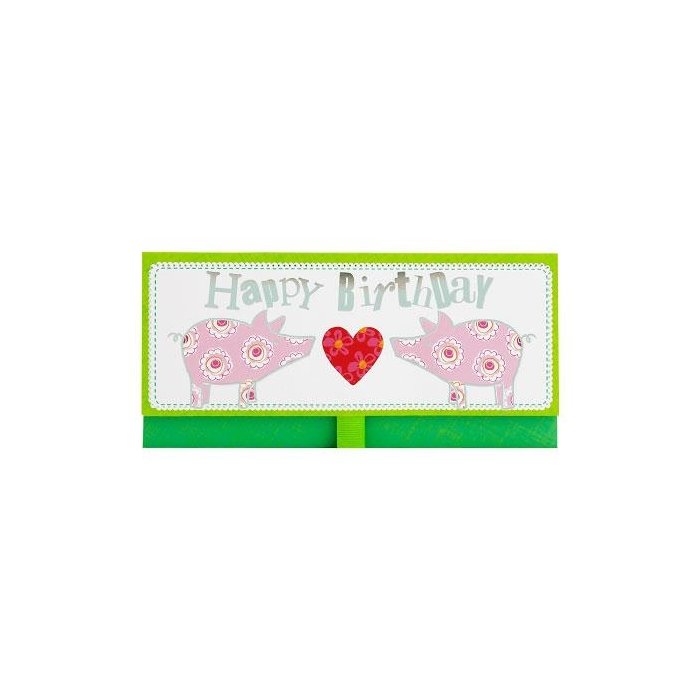 Artebene Sobre de dinero Cumpleaños-Cerdos