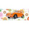 Artebene Tarjeta Porsche-Flor-21x8 cm