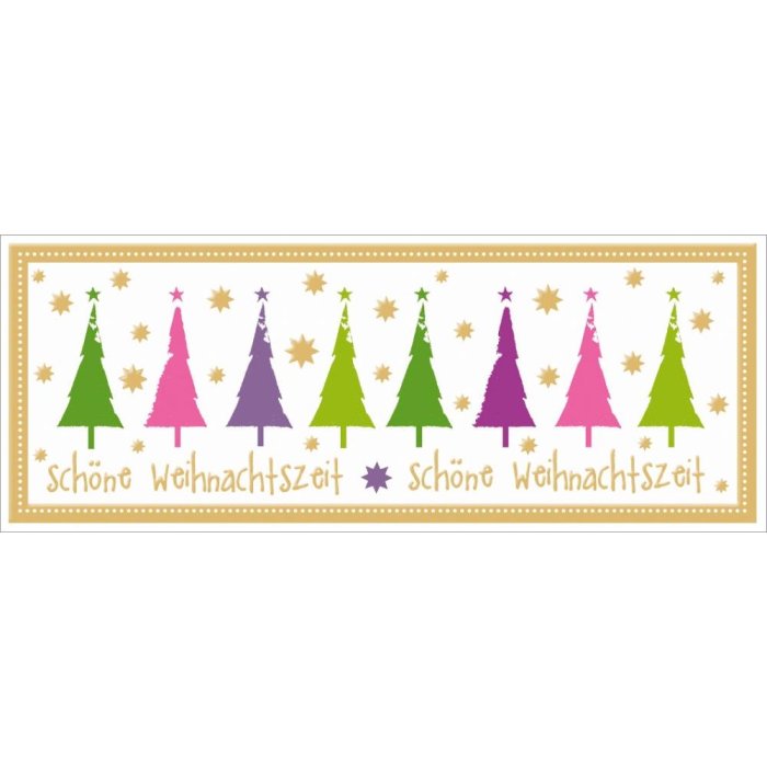 Artebene tarjeta Embossing-Nice Christmas time-