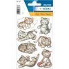 herma etiquetas decorativas decoración Droll Kitten 3 hojas