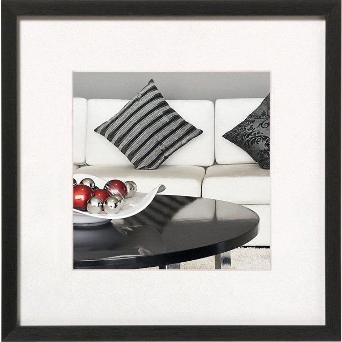 Silla Walther Aluminium Frame 20x20 cm negra