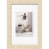 Marco de madera Walther HOME crema blanco 30x40 cm con passepartout 20x30 cm