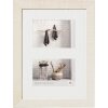 Marco de madera Walther HOME crema blanco 2 fotos 10x15 cm