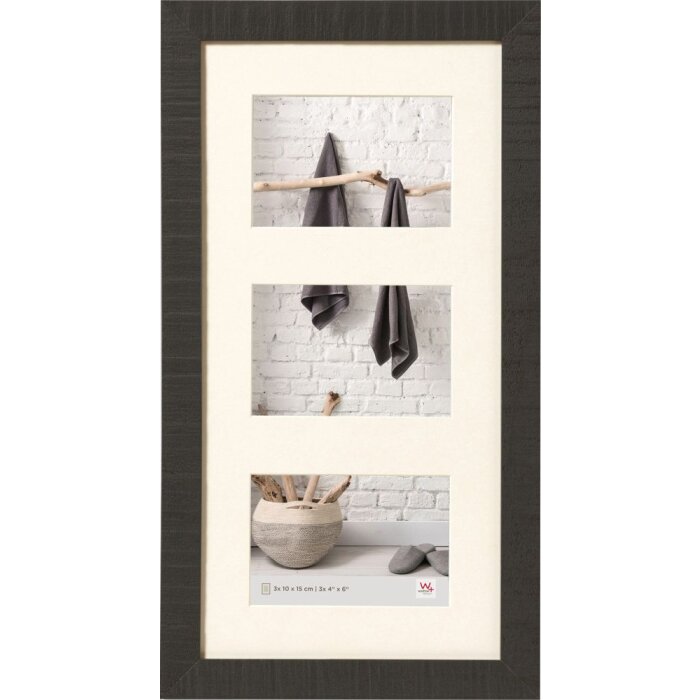 Marco Walther Gallery Home 3 fotos 13x18 negro (30x55,3 cm)