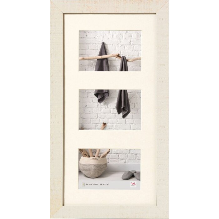 Marco Walther Gallery Home 3 Fotos 13x18 blanco crema