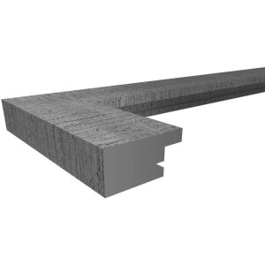 HOME Marco de madera Walther 40x40 cm en gris