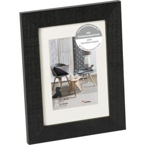 marco de madera negro HOME 15x20 cm