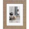 Marco de madera Walther HOME beige marrón 15x20 cm con Passepaorut 10x15 cm