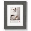 Marco de madera HOME en gris 15x20 cm