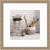 Marco de madera HOME 50x50 cm en beige marrón
