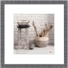 Walther Marco de madera HOME 50x50 cm gris con passepartout 35x35 cm