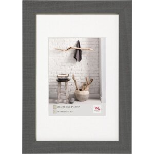 Marco de madera Walther HOME gris 18x24 cm con...