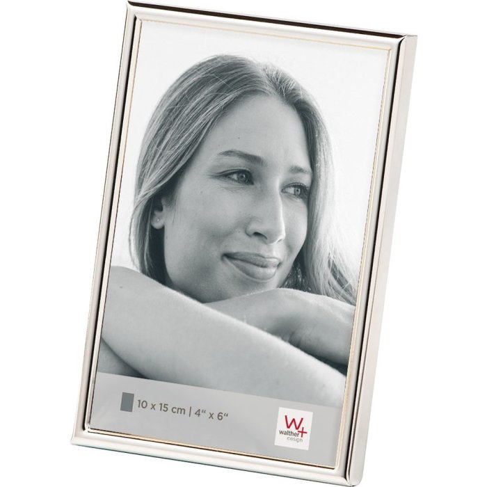 Walther Marco de fotos de metal Chloe 10x15 cm plata