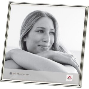 Walther Marco de fotos de metal Chloe 20x20 cm plata...