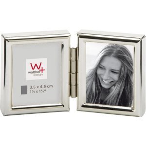 Portarretrato Chloe 3, 2 X 3,5x4,5 cm plata