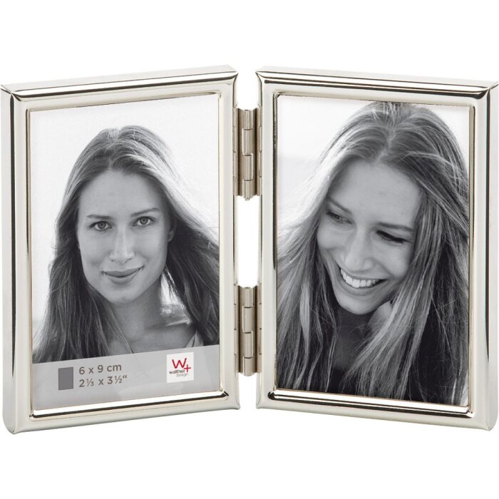Walther Marco Doble Metal Chloe 2 Fotos 6x9 cm plata brillo