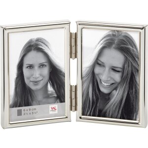 Walther Marco Doble Metal Chloe 2 Fotos 6x9 cm plata brillo