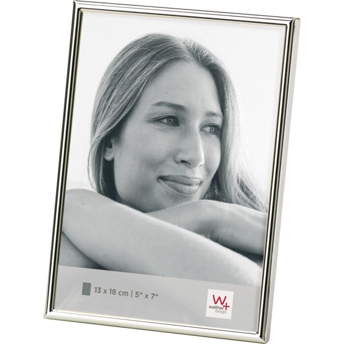 Marco Retrato Walther Metal Chloe 13x18 cm plata