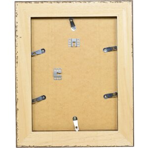 Marco de fotos de madera Effect Profil 31 con vidrio antireflejo 50x75 cm, marrón