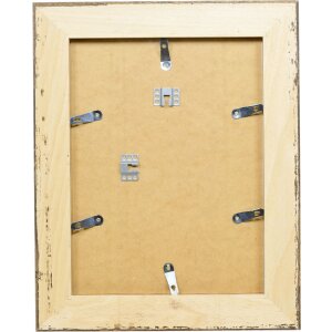 Marco de fotos de madera Profil 31 con cristal normal 61x91,5 cm, plata