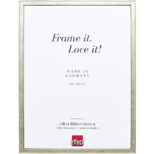 Marco de fotos Effect Profil 29 plata 25x60 cm con Acrylglas