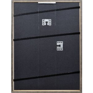 Marco de fotos de madera Effect Profil 25 Gris 25x50 cm con acrílico