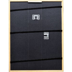 Marco de fotos de madera Effect Profil 23 marrón 25x50 cm con vidrio museo