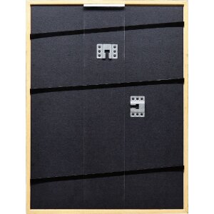 Marco de fotos de madera Effect Profil 23 miel 25x50 cm con vidrio de museo