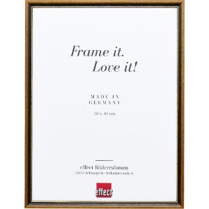 Marco de fotos de madera Profil 22 nogal 25x50 cm con...