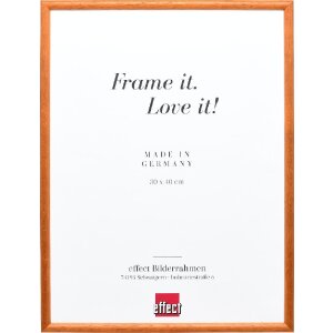 Marco de fotos de madera Effect Profil 20 nogal 25x50 cm...