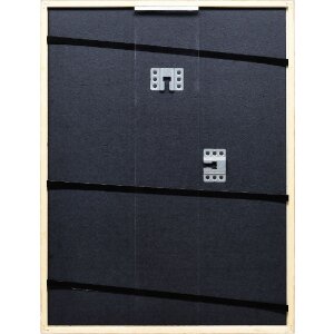 Marco de fotos de madera Effect Profil 20 nogal 25x50 cm con vidrio de arte