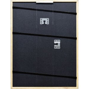 Marco de fotos de madera Effect Profil 20 marrón oscuro 40x60 cm con cristal antirreflejos