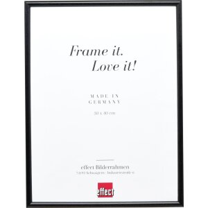 Marco de fotos de madera Effect Profil 20 Negro 40x60 cm...