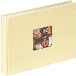 Walther Klein Álbum de fotos FUN crema 22x16 cm 40...
