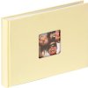 Walther Klein Álbum de fotos FUN crema 22x16 cm 40 páginas blancas