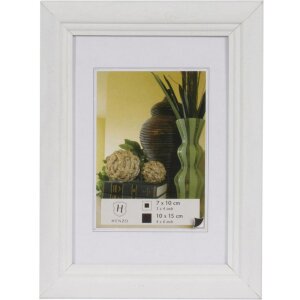 Marco Artos Madera 10x15 cm - blanco