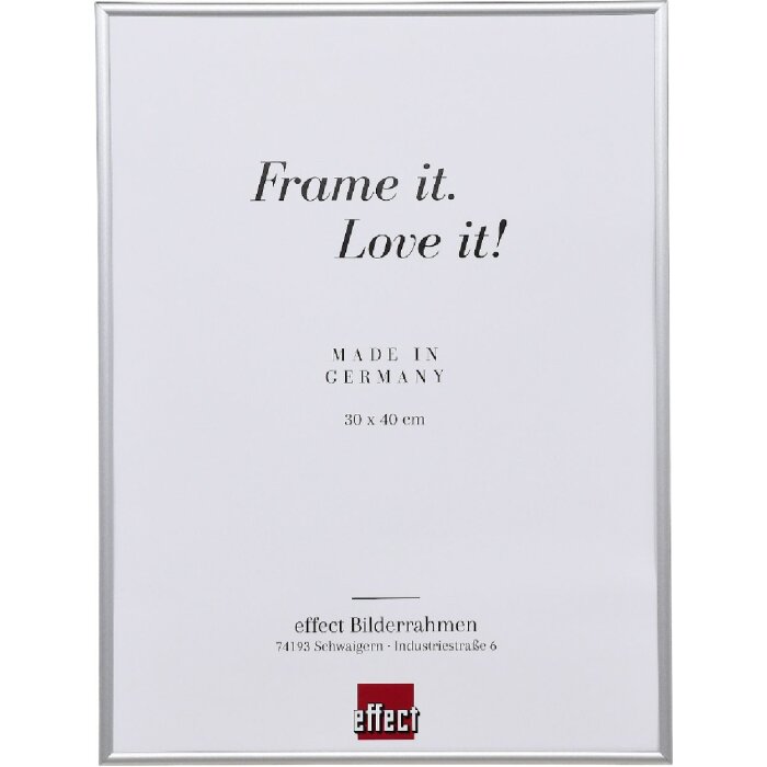 Marco de fotos de plástico Effect Art 10x10 cm con vidrio alulike de museo