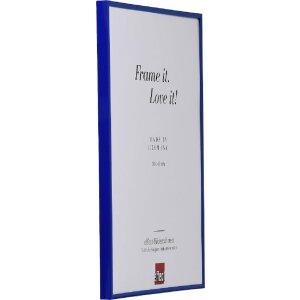 Marco de fotos de plástico Effect Art 37x98 cm azul con vidrio de plástico