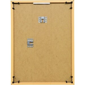 Marco de fotos de plástico Effect 37x98 cm dorado con vidrio decorativo y capa antirreflejos