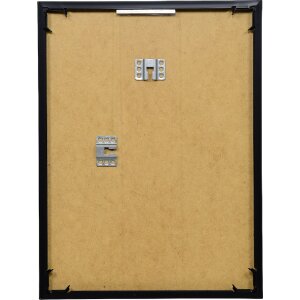 Marco de fotos de plástico Effect 20x25 cm Negro con cristal de plástico