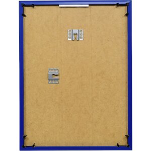 Marco de fotos de plástico Effect 13x13 cm azul con vidrio antirreflejo