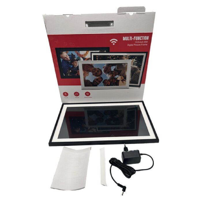 Marco de fotos digital Frameo GW-P156 Negro 15,6 pulgadas