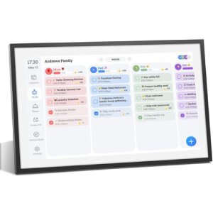 Fotocube PW156-CA Marco de fotos digital Negro 15,6 pulgadas Touch Calendario 32GB