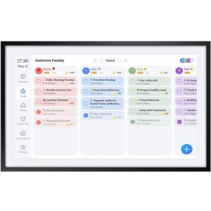 Fotocube PW156-CA Marco de fotos digital Negro 15,6 pulgadas Touch Calendario 32GB