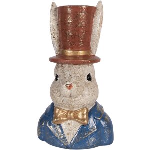 Estatua decorativa de conejo Clayre & Eef Beige...