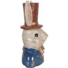 Estatua decorativa de conejo Clayre & Eef Beige 17x13x29 cm