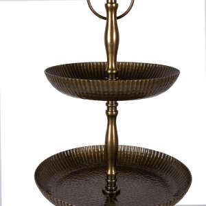 Estante Clayre & Eef 6AL0077 Ø 37x79 cm acabado dorado