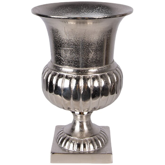 Vaso decorativo Clayre & Eef 6AL0078 Plateado Ø 20x29 cm