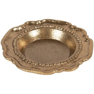 Cuenco decorativo Clayre & Eef 6AL0080 Dorado...