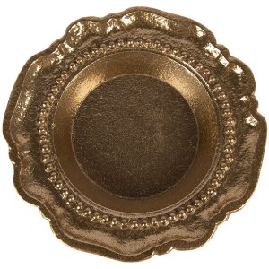 Cuenco decorativo Clayre & Eef 6AL0080 Dorado...